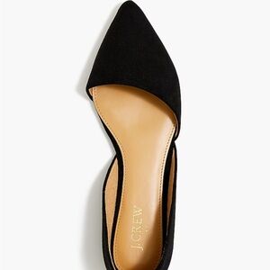 J Crew Sueded Zoe D’Orsay Flats Women’s Size 10